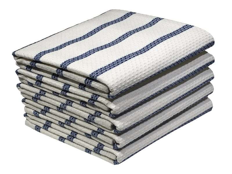 Bunty's Kitchen Towel - Design 2424 - 047x071cms - (05 Pc Pack) - Stripes