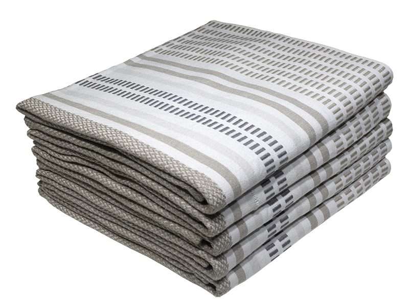 Bunty's Kitchen Towel - Design 2442 - 060x090cms - (05 Pc Pack) - Stripes