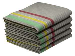 Bunty's Kitchen Towel - Design 2334 - 047x072cms - (05 Pc Pack) - Stripes