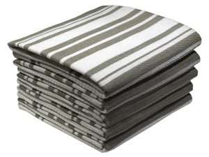 Bunty's Kitchen Towel - Design 2347 - 056x080cms - (05 Pc Pack) - Stripes