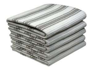 Bunty's Kitchen Towel - Design 2363 - 057x080cms - (05 Pc Pack) - Stripes