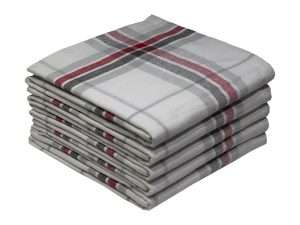 Bunty's Kitchen Towel - Design 2372 - 051x068cms - (05 Pc Pack) - Checks