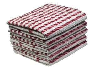 Bunty's Kitchen Towel - Design 2376 - 044x068cms - (05 Pc Pack) - Stripes