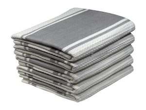 Bunty's Kitchen Towel - Design 2387 - 045x070cms - (05 Pc Pack) - Stripes