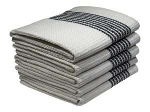 Bunty's Kitchen Towel - Design 2417 - 056x079cms - (05 Pc Pack) - Stripes