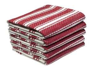 Bunty's Kitchen Towel - Design 2421 - 046x069cms - (05 Pc Pack) - Stripes