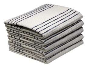 Bunty's Kitchen Towel - Design 2428 - 041x067cms - (05 Pc Pack) - Stripes