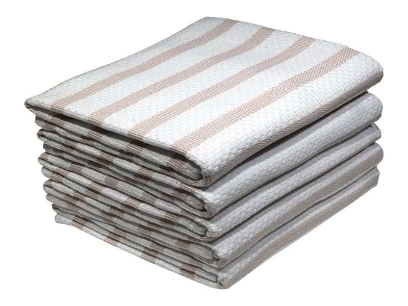 Bunty's Kitchen Towel - Design 2053 - 040x075cms - (05 Pc Pack) - Stripes