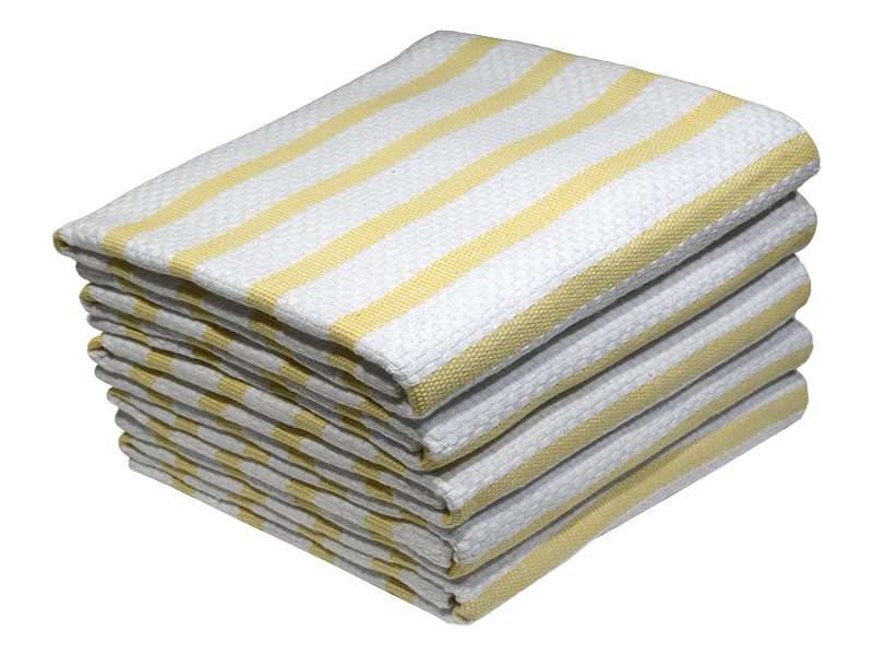Bunty's Kitchen Towel - Design 2053 - 040x075cms - (05 Pc Pack) - Stripes