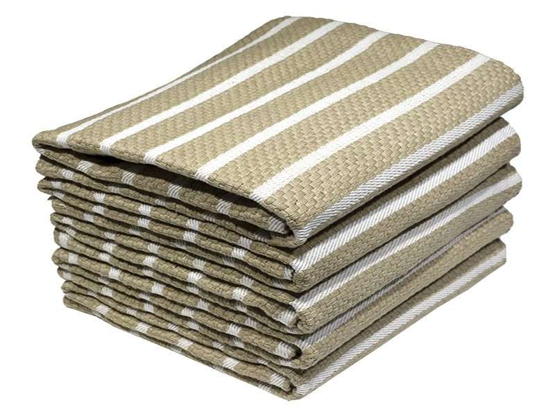 Bunty's Kitchen Towel - Design 2435 - 039x059cms - (05 Pc Pack) - Stripes