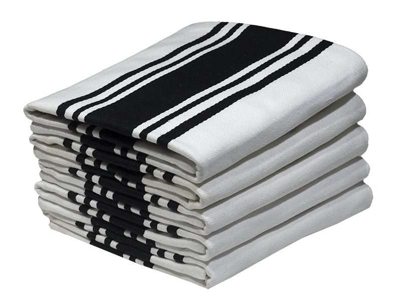 Bunty's Kitchen Towel - Design 2023 - 050x080cms - (05 Pc Pack) - Stripes