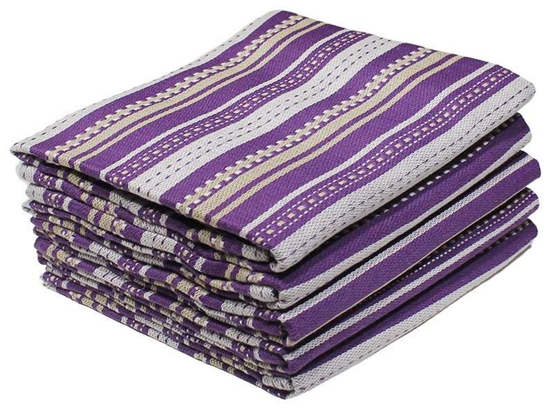 Bunty's Kitchen Towel - Design 2049 - 050x070cms - (05 Pc Pack) - Stripes