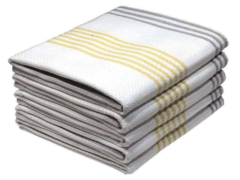 Bunty's Kitchen Towel - Design 2087 - 045x070cms - (05 Pc Pack) - Stripes