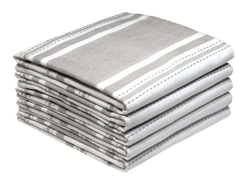 Bunty's Kitchen Towel - Design 2096 - 045x070cms - (05 Pc Pack) - Stripes