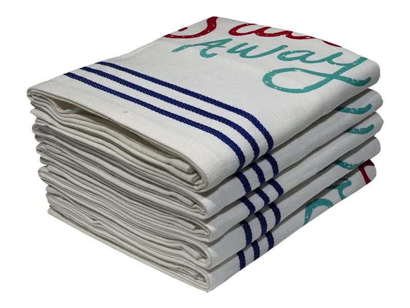 Bunty's Kitchen Towel - Design 2104 - 046x071cms - (05 Pc Pack) - Drop Anchor