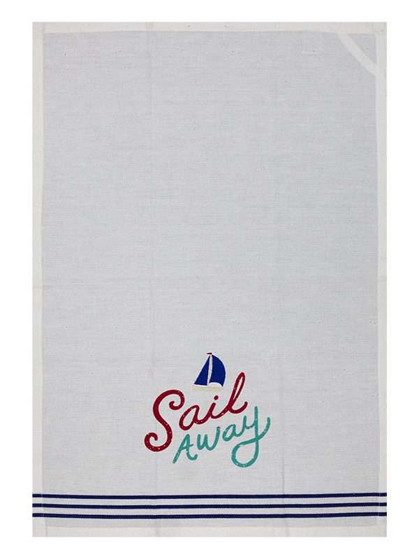Bunty's Kitchen Towel - Design 2104 - 046x071cms - (05 Pc Pack) - Drop Anchor