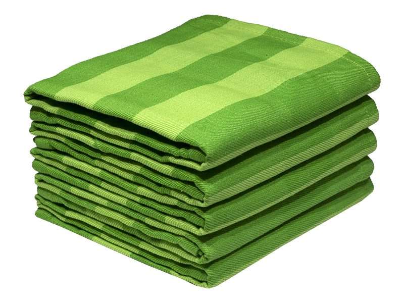 Bunty's Kitchen Towel - Design 2110 - 048x071cms - (05 Pc Pack) - Big Stripes