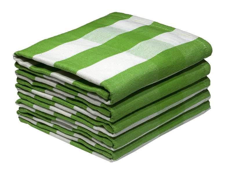 Bunty's Kitchen Towel - Design 2110 - 048x071cms - (05 Pc Pack) - Big Stripes
