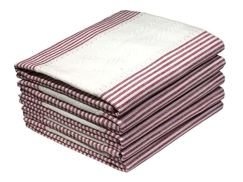 Bunty's Kitchen Towel - Design 2122 - 048x073cms - (05 Pc Pack) - Stripes