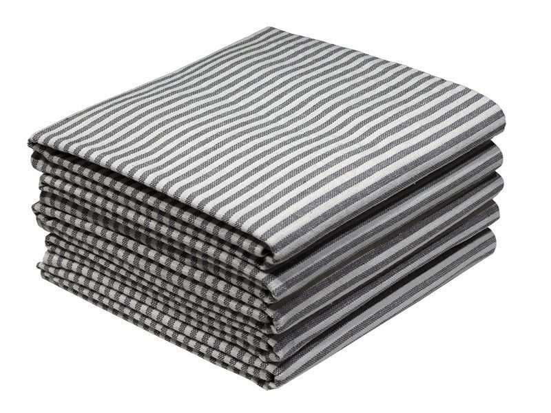Bunty's Kitchen Towel - Design 2123 - 048x072cms - (05 Pc Pack) - Stripes