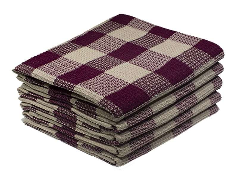 Bunty's Kitchen Towel - Design 2130 - 052x073cms - (05 Pc Pack) - Checks