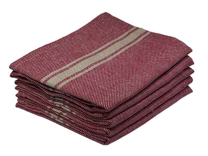 Bunty's Kitchen Towel - Design 2131 - 051x072cms - (05 Pc Pack) - Stripes