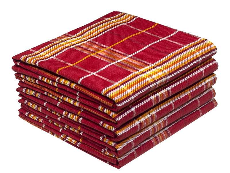Bunty's Kitchen Towel - Design 2172 - 042x070cms - (05 Pc Pack) - Checks