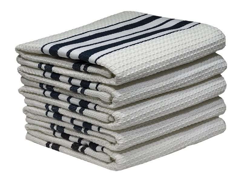 Bunty's Kitchen Towel - Design 2175 - 055x080cms - (05 Pc Pack) - Stripes