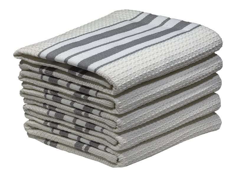 Bunty's Kitchen Towel - Design 2175 - 055x080cms - (05 Pc Pack) - Stripes