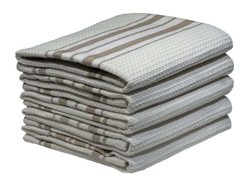Bunty's Kitchen Towel - Design 2175 - 055x080cms - (05 Pc Pack) - Stripes