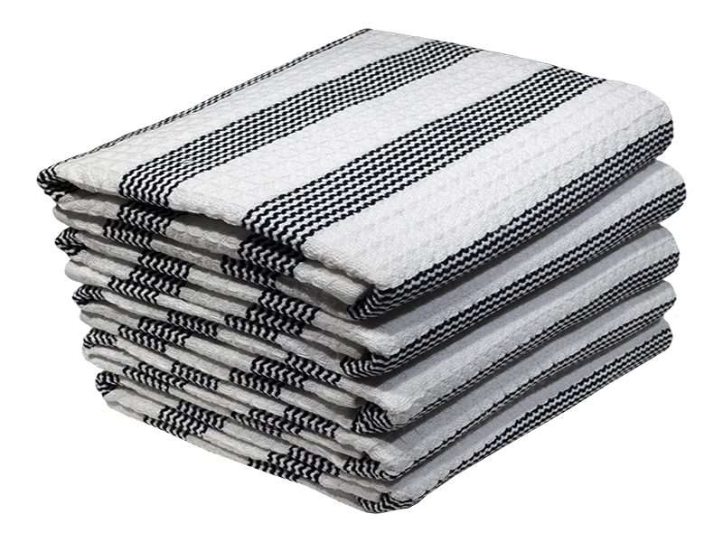 Bunty's Kitchen Towel - Design 2330 - 049x067cms - (05 Pc Pack) - Stripes