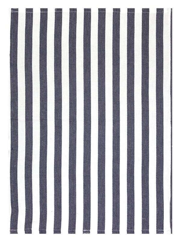 Bunty's Kitchen Towel - Design 2336 - 050x070cms - (05 Pc Pack) - Stripes - Black