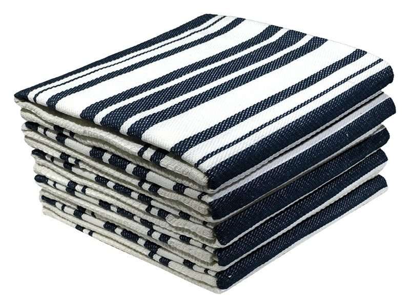 Bunty's Kitchen Towel - Design 2347 - 056x080cms - (05 Pc Pack) - Stripes