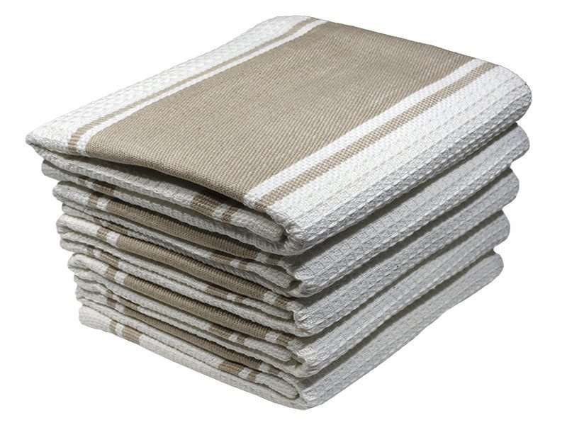 Bunty's Kitchen Towel - Design 2387 - 045x070cms - (05 Pc Pack) - Stripes