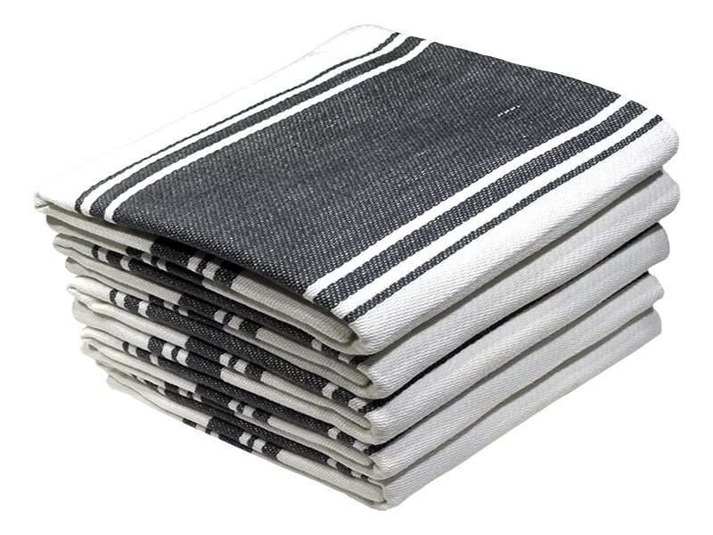 Bunty's Kitchen Towel - Design 2412 - 045x070cms (05 Pc Pack) - Stripes