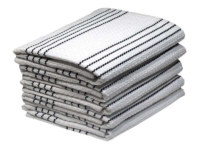 Bunty's Kitchen Towel - Design 2428 - 041x067cms - (05 Pc Pack) - Stripes