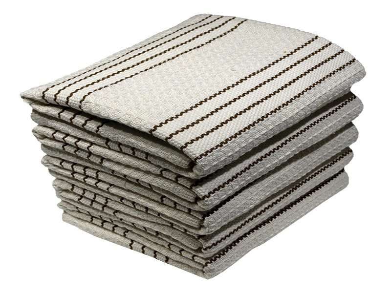 Bunty's Kitchen Towel - Design 2428 - 041x067cms - (05 Pc Pack) - Stripes