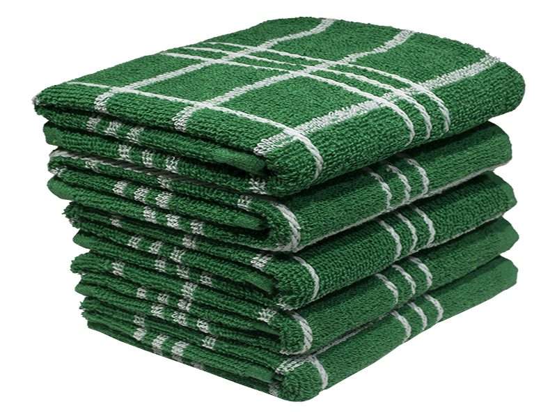 Bunty's Kitchen Towel - Design 2449 - 037x056cms - (05 Pc Pack) - Checks