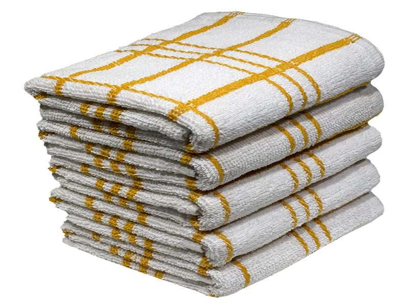 Bunty's Kitchen Towel - Design 2449 - 037x056cms - (05 Pc Pack) - Checks