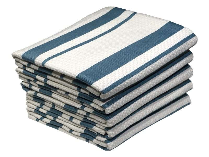 Bunty's Kitchen Towel - Design 2456 - 046x074cms - (05 Pc Pack) - Stripes