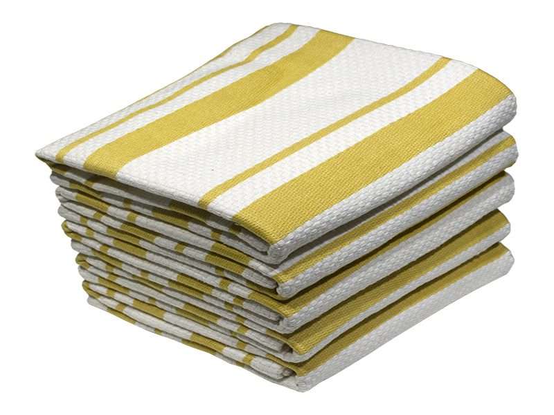 Bunty's Kitchen Towel - Design 2456 - 046x074cms - (05 Pc Pack) - Stripes