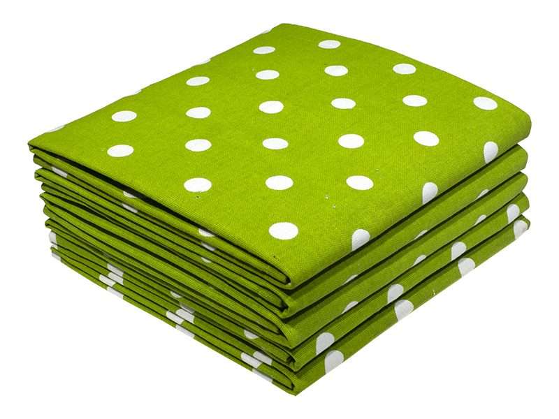 Bunty's Kitchen Towel - Design 2490 - 052x076cms - (05 Pc Pack) - Polka Dots