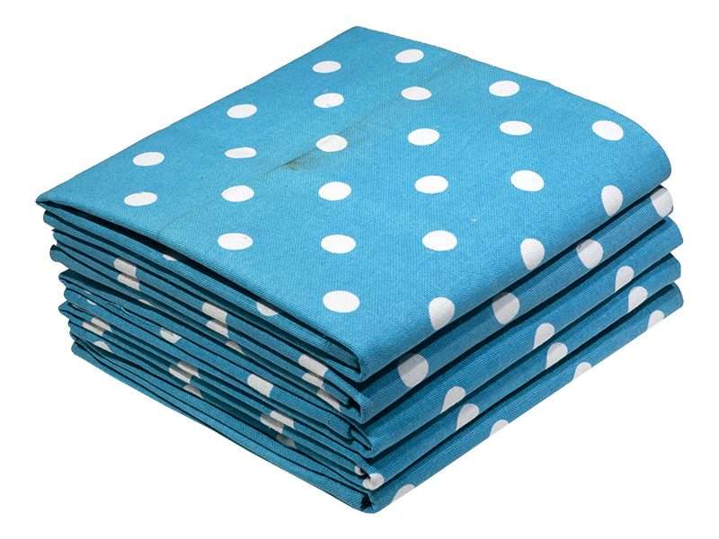 Bunty's Kitchen Towel - Design 2490 - 052x076cms - (05 Pc Pack) - Polka Dots