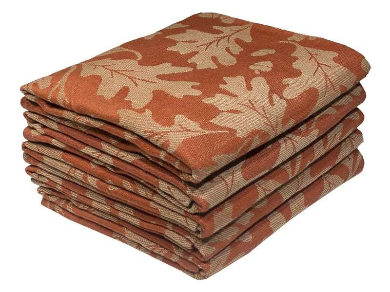 Bunty's Kitchen Towel - Design 2521 - 045x072cms - (05 Pc Pack) - Leaves