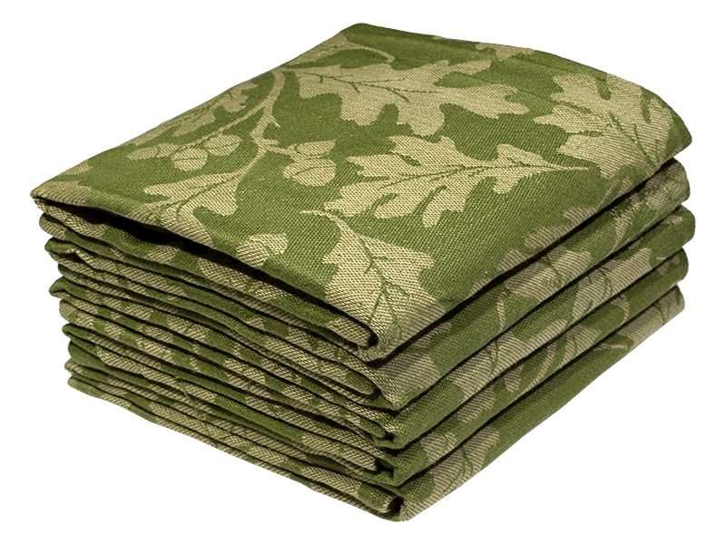 Bunty's Kitchen Towel - Design 2521 - 045x072cms - (05 Pc Pack) - Leaves