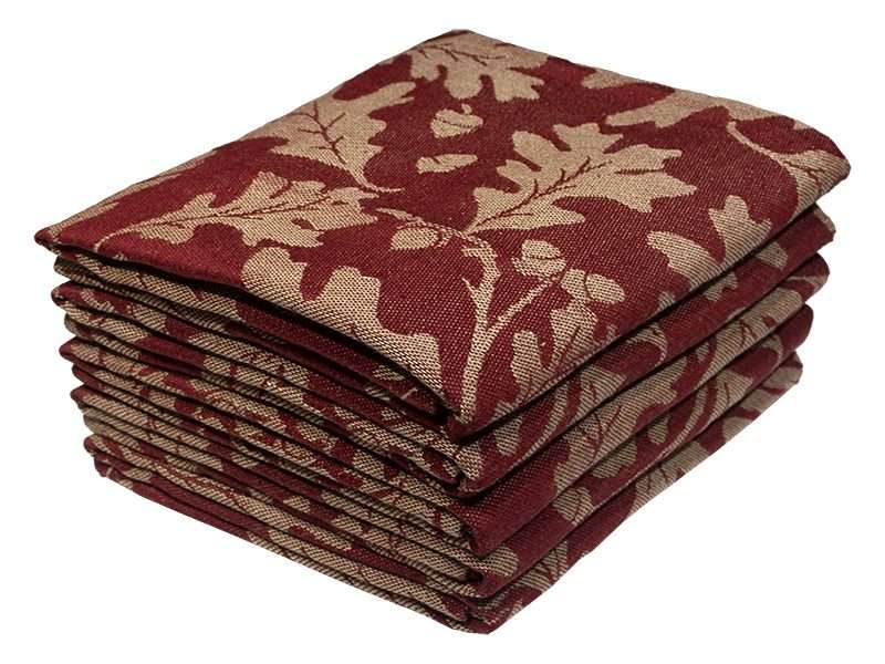 Bunty's Kitchen Towel - Design 2521 - 045x072cms - (05 Pc Pack) - Leaves
