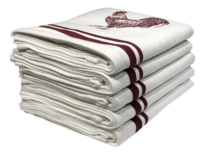 Bunty's Kitchen Towel - Design 2536 - 046x072cms - (05 Pc Pack) - Chicken