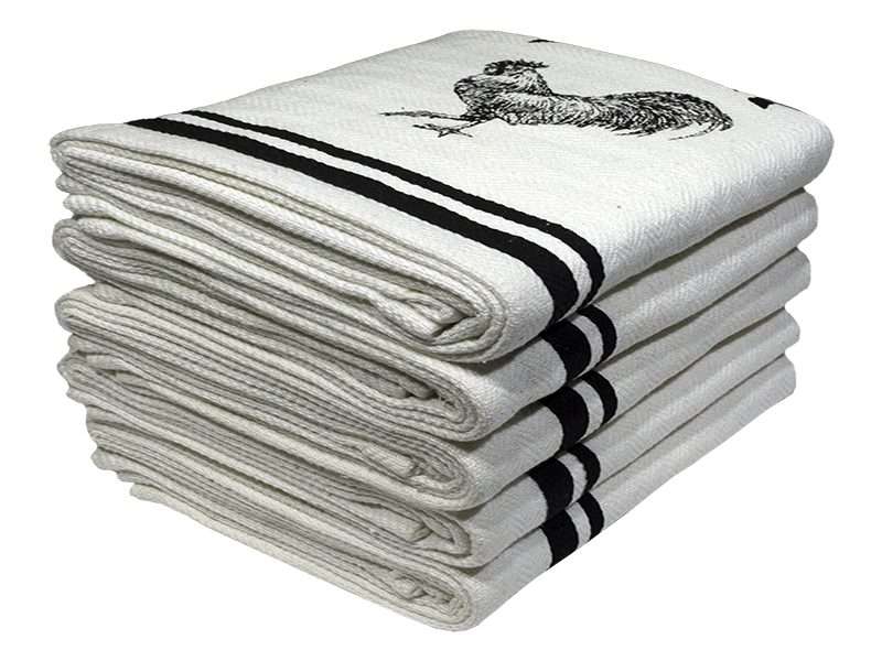 Bunty's Kitchen Towel - Design 2536 - 046x072cms - (05 Pc Pack) - Chicken