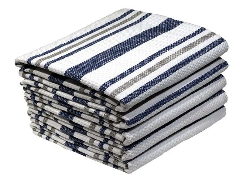 Bunty's Kitchen Towel - Design 2541 - 048x070cms - (05 Pc Pack) - Stripes