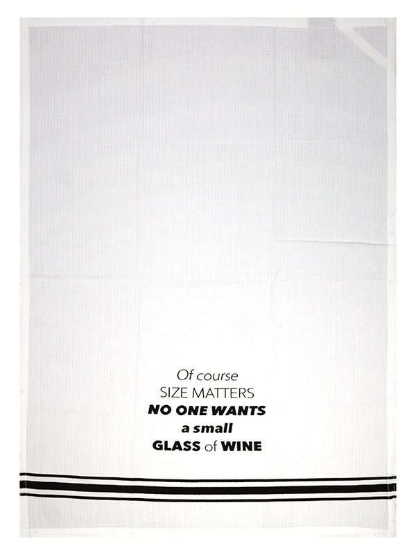 Bunty's Kitchen Towel - Design 2074 - 045x070cms - (05 Pc Pack) - Quotes